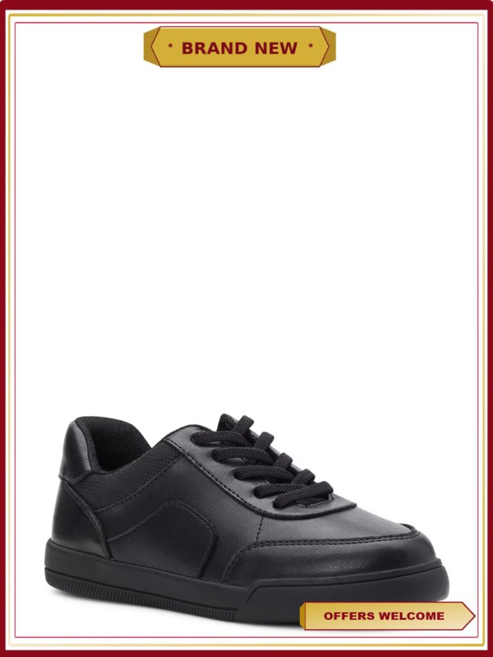 Youth Boys School Uniform Dress Shoes Sneaker Style